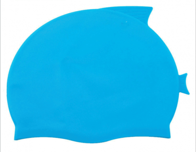 SKHA004 Manufacturing swimming headgear Ordering waterproof female headgear Sunscreen mask Supply UV protection children's fish-shaped swimming cap Swimming cap Franchise silicone swimming cap Price 45 degree